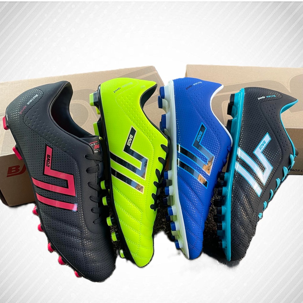 Baoji BJ-BJM727 รองเท้าฟุตบอล (สตั๊ด) หนัง PU SIZE : 39-45 Shoe กีฬา  Sport ออกก