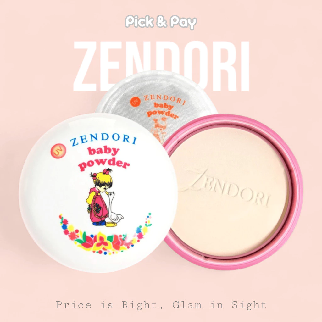 Zendori UV Protect Baby Powder แป้ง เซนโดริ ยูวี โปรเทค เบบี้ พาวเดอร์