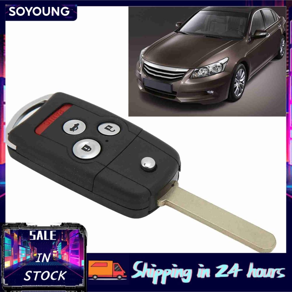 Soyoung ปุ่ม 4 ปุ่มคีย์คาร์เชลล์ FOB แบบไม่มีคีย์พลิกพับ Mlbhlik-1T OUCG8D-439H-A N5F0602A1A การเปลี