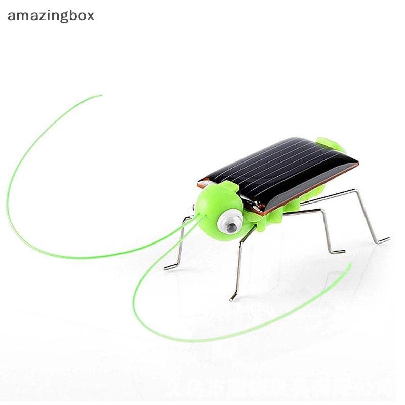 ABTH Solar grasshopper Powered Robot Toy Todor Gadget Gift ของเล่นพลังงานแสงอาทิตย์ Vary