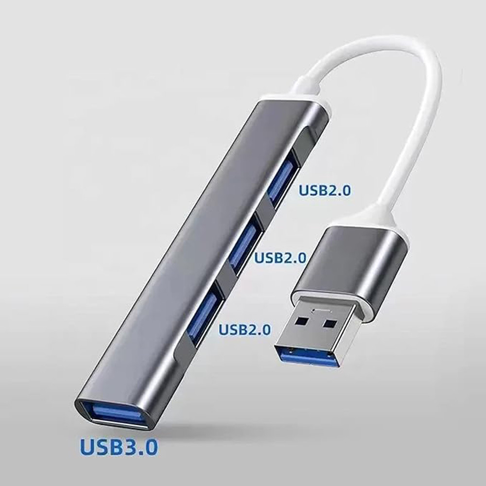 4 in 1 Multi-Functional USB Docking Station HUB Adapter for Laptop / Computer / Phone
