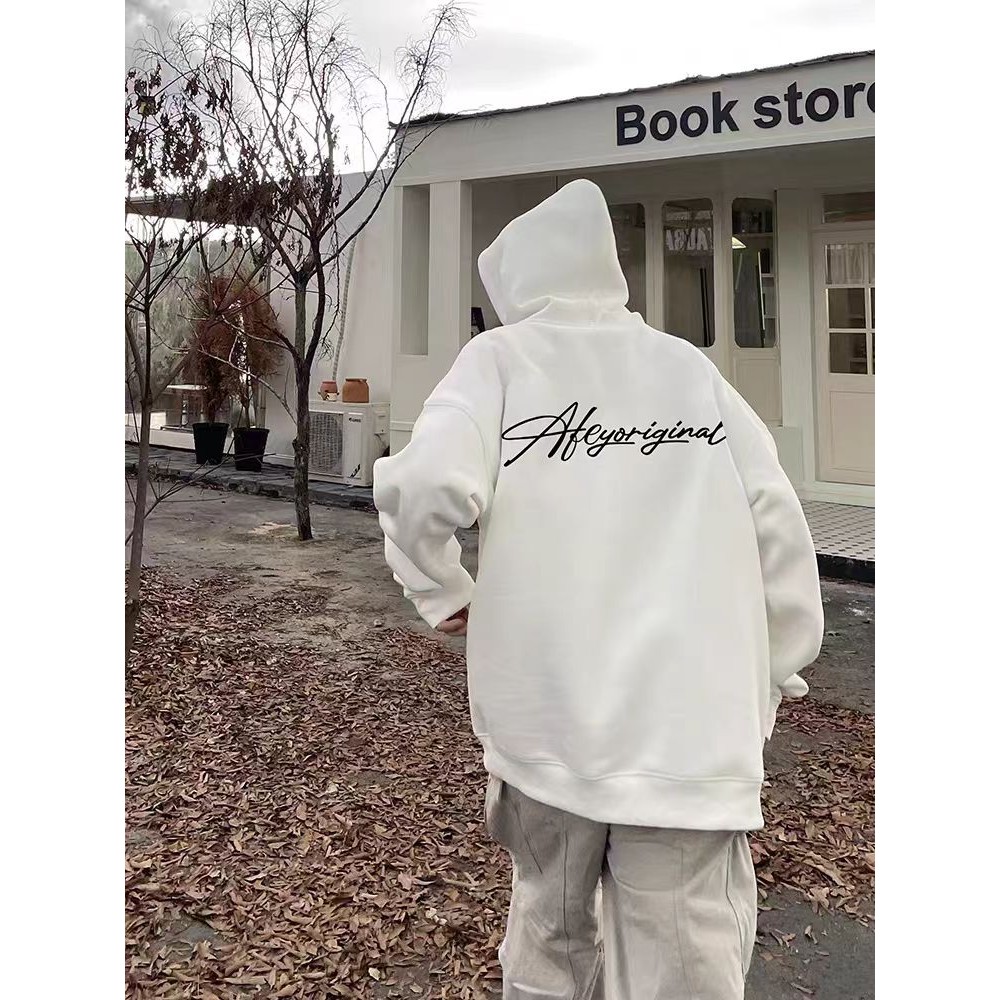 COD 2025 Hiphop European and American Letter Hoodie for Men Autumn Winter Ins High Street Youth Outf