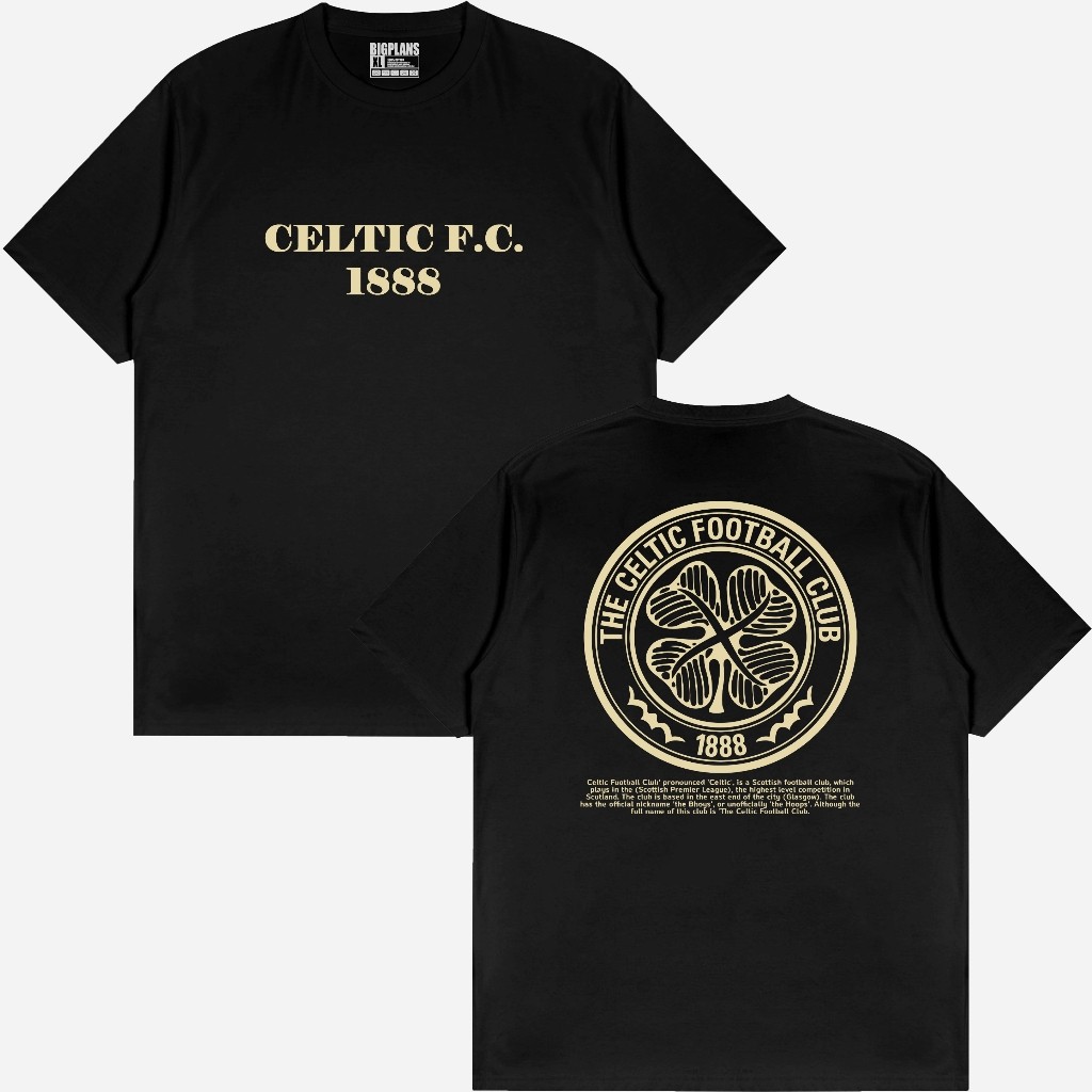 เสื้อยืด CELTIC FC 1888 / เสื้อยืด CELTIC FOOTBALL / CASUAL HOOLICA ULTRAS CELTIC T-SHIRT