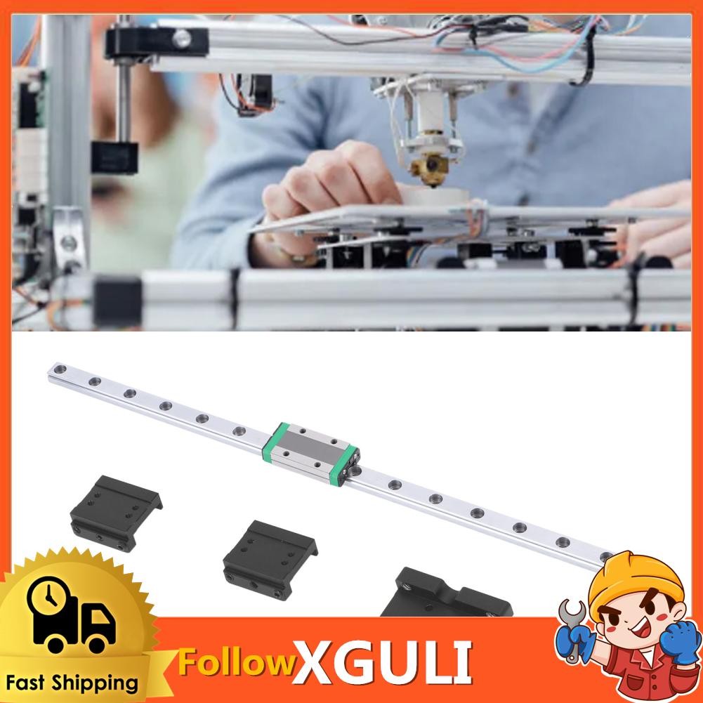 Xguli เครื่องพิมพ์ 3D Xaxis Rail ต่ำแรงเสียดทานง่ายการดัดแปลงคู่มือเชิงเส้นชุดอุปกรณ์สวมใส่ชุดเครื่อ