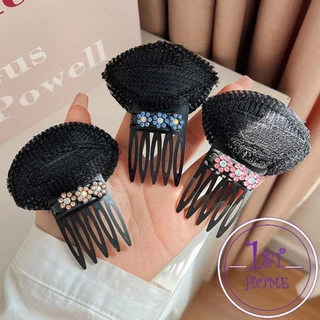 กิ๊บติดผมฟองน้ํา ประดับดอกไม้ เครื่องมือจัดแต่งทรงผมแต่งหน้า hair clip
