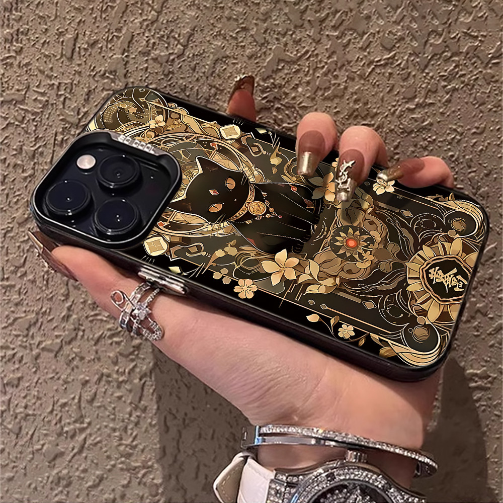 HPเคสโทรศัพท์สําหรับiPhone 16 11 12 13 14 15 Pro Xs XR 15 14 plus Pro Max 7 8 6 7+ 8+ 6+ Xs Max Blac