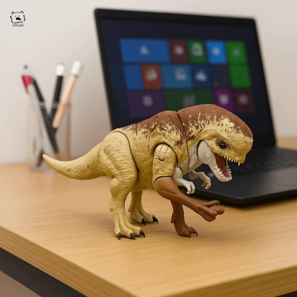 แอ็คชั่นฟิกเกอร์ไดโนเสาร์ - โมเดลของเล่นทำมือแบบสมจริง