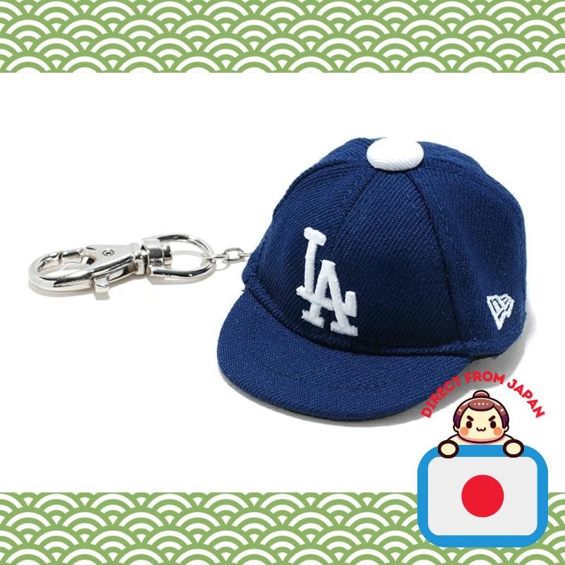 MLB LA Dodgers Blue Cap Key Holder Charm from Japan