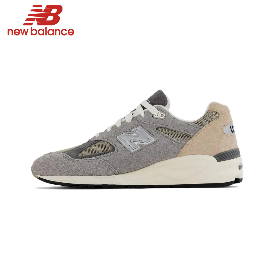 （ของแท้ 100%）New Balance NB 990 V2 NB 990 V2 M990TD2 รองเท้าผ้าใบ