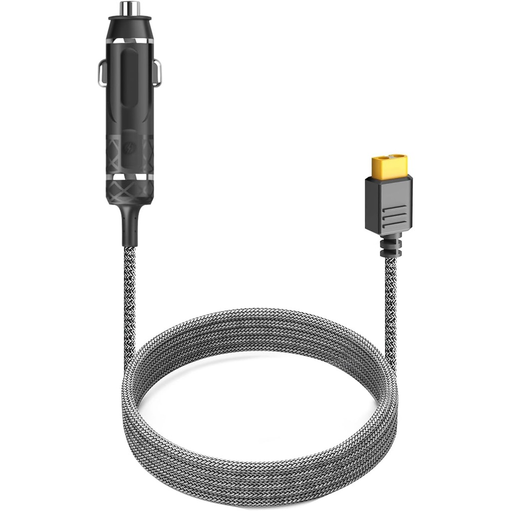 TAIFU 12 V/24 V XT60 สายชาร์จรถยนต์สําหรับ Anker SOLIX C200/C300/C800/C800 Plus/C1000/F1200 /F1500/F