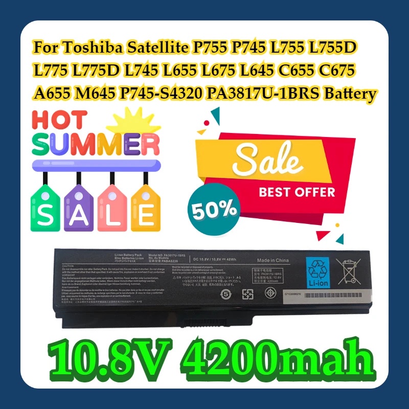 สําหรับ Toshiba Satellite P755 P745 L755 L755D L775 L775D L745 L655 L675 L645 C655 C675 A655 M645 P7