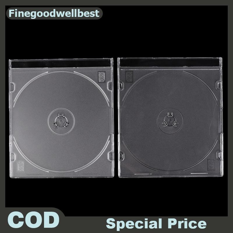 FBTH CD Storage Case ขาตั้งโปร่งใสผู้ถืออะคริลิคสําหรับ CDs DVD Storage Holder โปร่งใส HOT