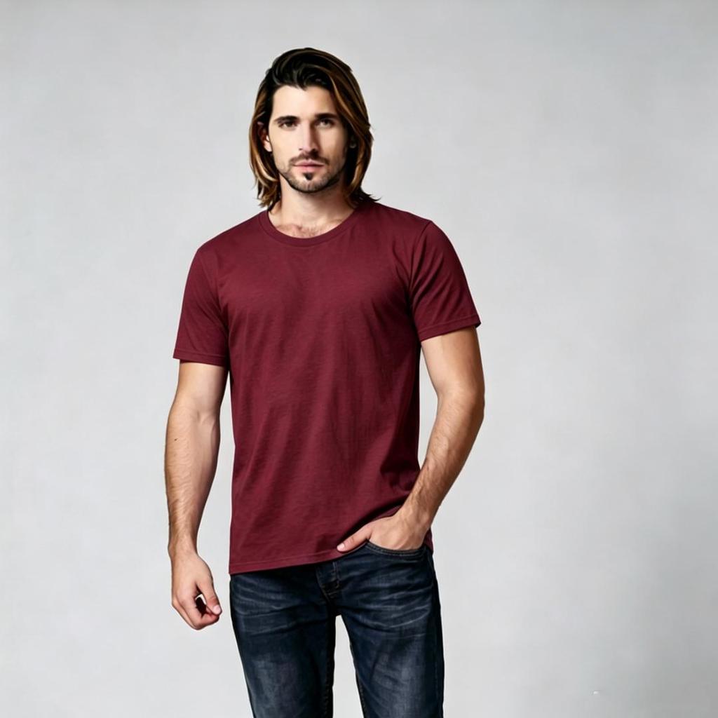 เสืื้อยืดมาใหม่ ของใหม่ ผ้ายืดใส่สบายมี7สี6ไซส์ รูปที่ 6