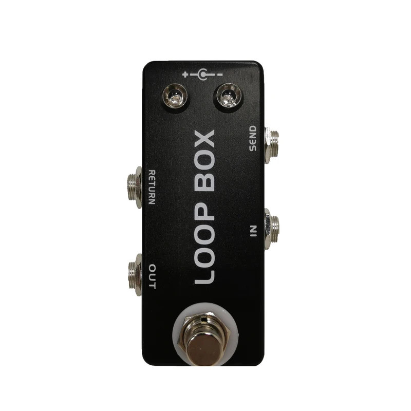 Mosky Loop Box Guitar Effect Pedal Switcher Channel Selection True Bypass Guitar Parts