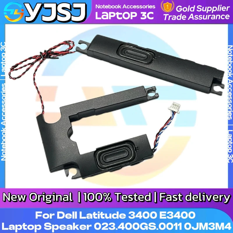 ใหม่สําหรับ Dell Latitude 3400 E3400 L & R ในตัวลําโพง 023.400GS.0011 0JM3M4 แล็ปท็อปลําโพง