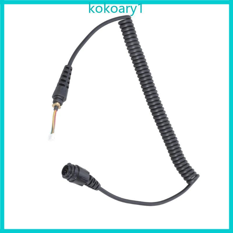 KOKO สายไมโครโฟนวิทยุแบบยืดหยุ่นสําหรับ M8268 M8220 DM3400 M8668i DM3601 ความทนทาน