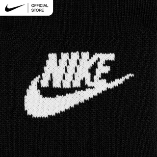 Nike Sportswear Everyday Essential No-Show Socks (3 Pairs) - Black [DX5075-010]