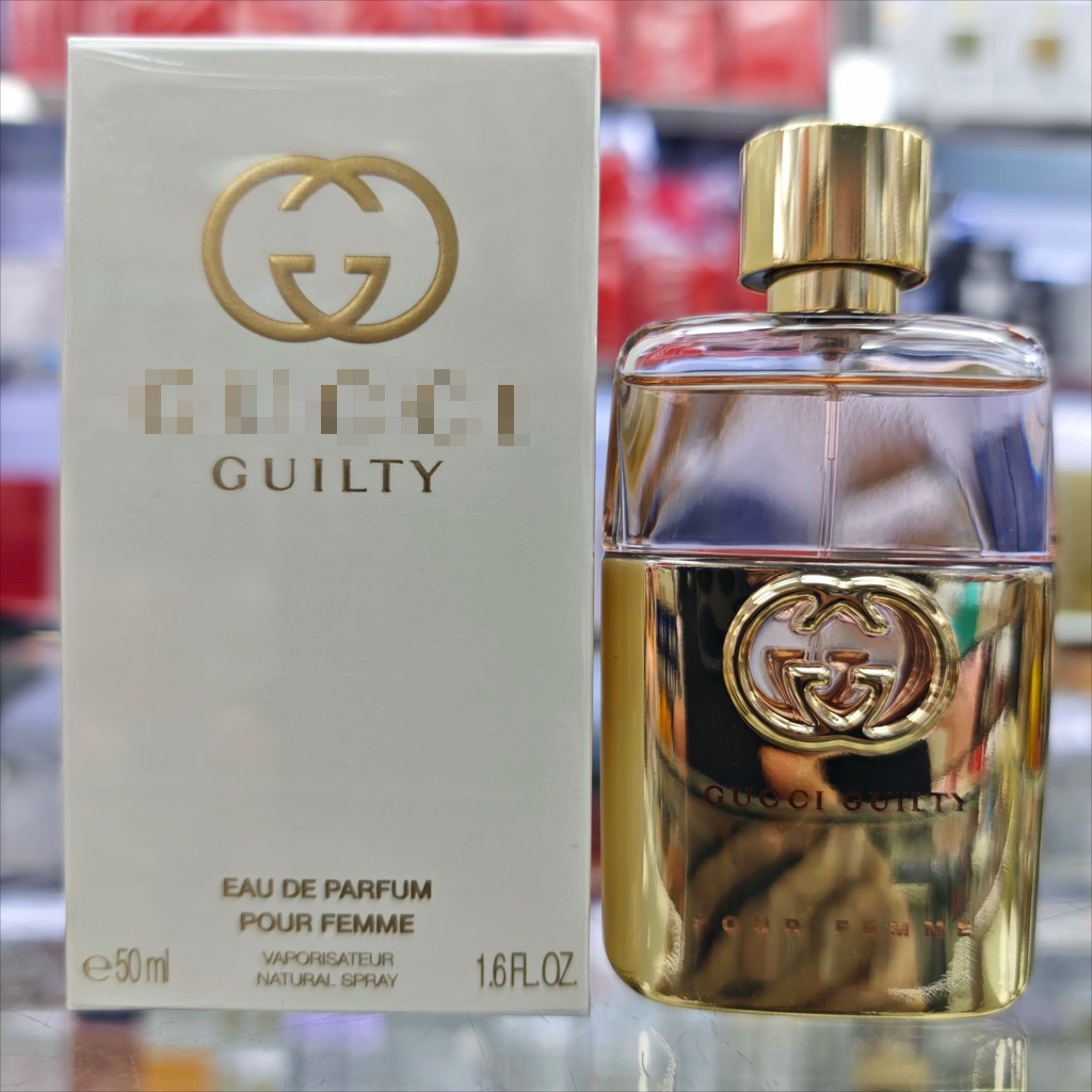 จัดส่ง 24/7 🎁 น้ำหอมเข้มข้น EDP Thick Fragrance Oriental Flower Tone กลิ่นหอมติดทนนาน 90ml Guilty Pour Femme 🎁