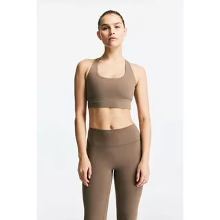 H&M(เอชแอนด์เอ็ม) สปอร์ตบราแบบซัพพอร์ตปานกลาง พร้อมเทคโนโลยี SoftMove™ Women Medium Support Sports b 1292058_1