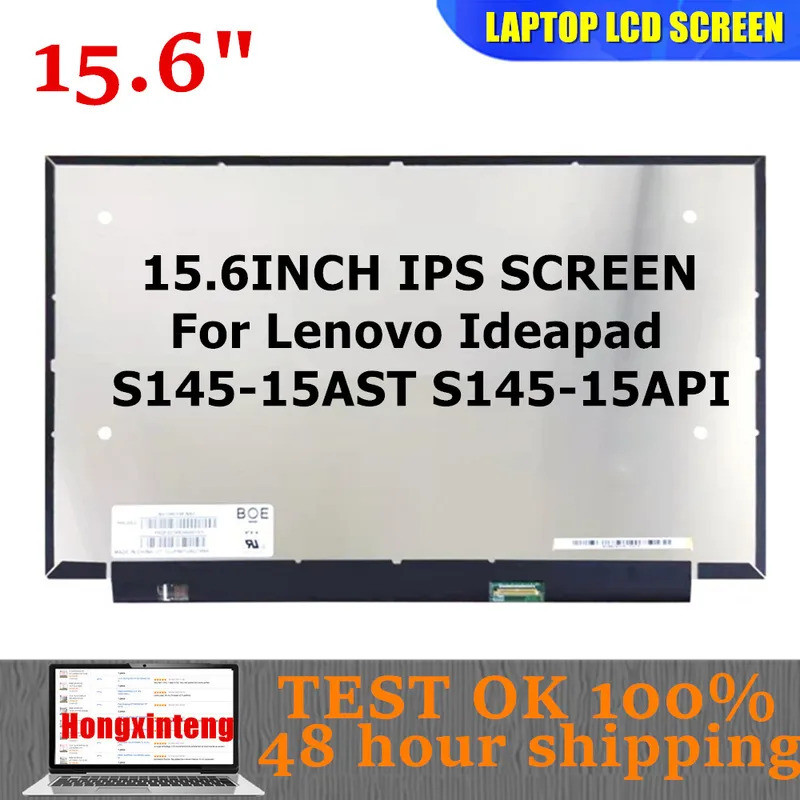 Original 15.6INCH สําหรับ Lenovo Ideapad S145-15AST S145-15API 81N3 NV156FHM-N4X 1920X1080 IPS แล็ปท