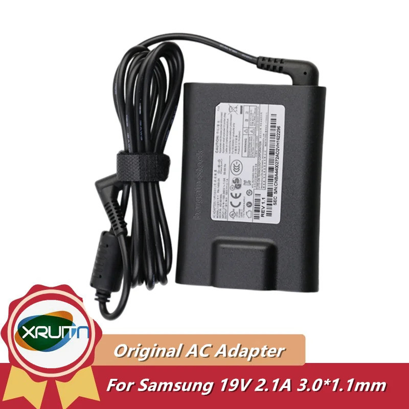 ของแท้ 19V 2.1A 40W PA-1400-24 AD-4019SL อะแดปเตอร์ AC สําหรับ Samsung NP900X1B NP900X3C NP900X3E NP