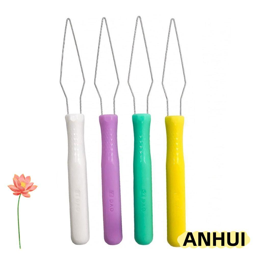 ANHUI อัตโนมัติเข็ม Threader,พลาสติก Handle Unpicker Fast ปุ่ม Threading เครื่องมือ,อุปกรณ์เย็บผ้า Easy ปุ่ม Hook DIY เย็บปักถักร้อย Quick เย็บ Threader Cross-