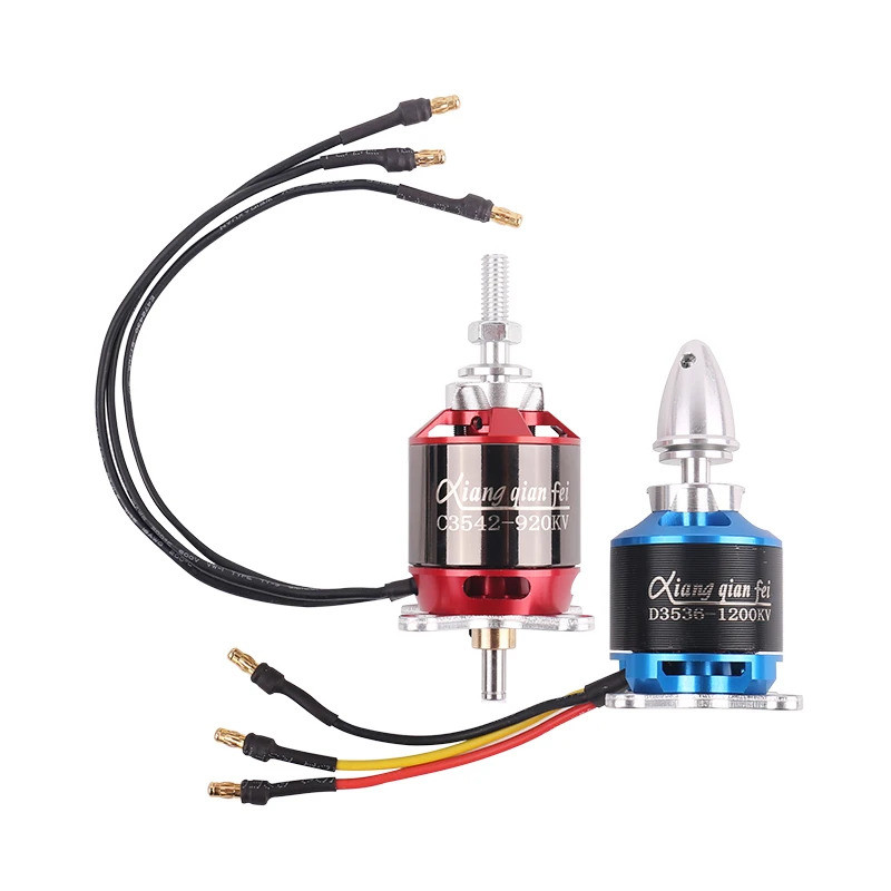 มอเตอร์ไร้แปรง D3536 (2814)1200KV D3542(2820)920KV มอเตอร์โหลดสูงเครื่องยนต์สําหรับ RC เครื่องบิน X8