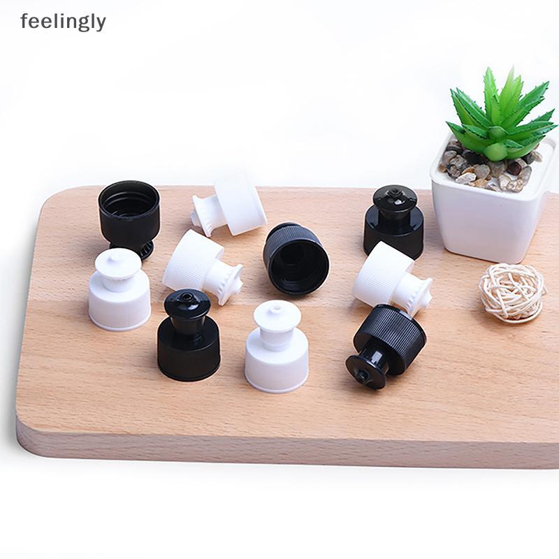 [S&H] 10 ชิ้นฝาขวดแบบพกพา Push Pull Twisted Cover Soda Replacement Tops Liquid Dispenser สําหรับเครื่องมือรายละเอียด {TH}
