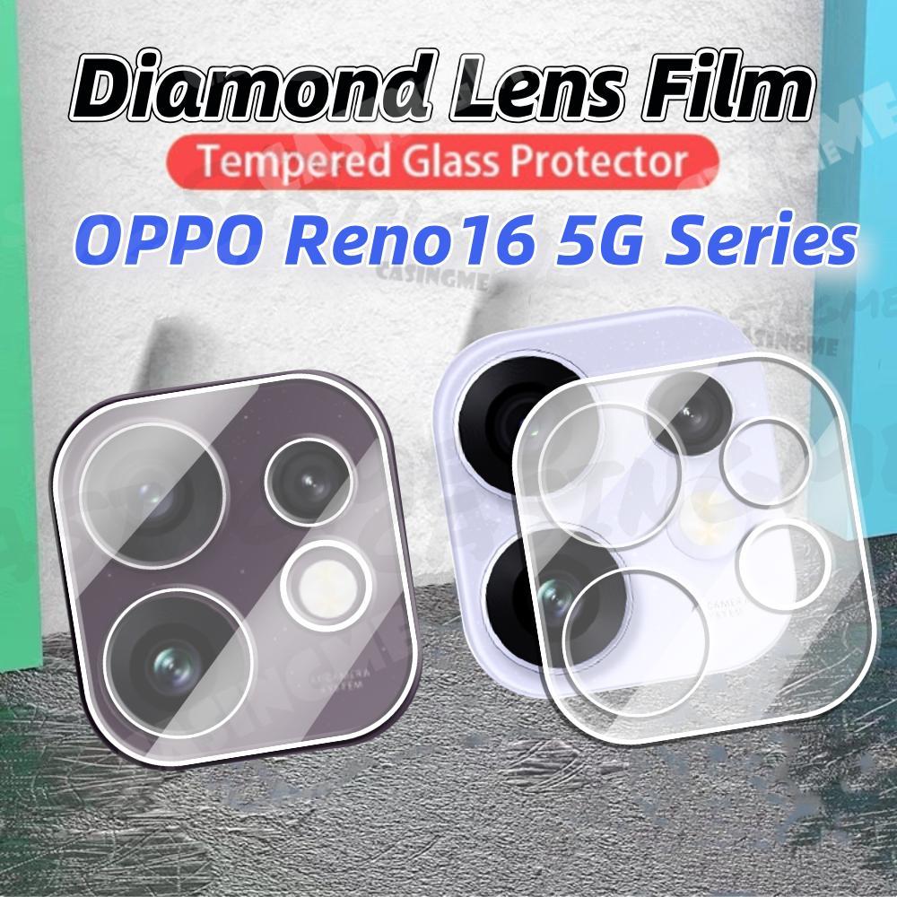 OPPO Reno16 5G 2026 3Dกล้องเลนส์ProtectorสําหรับOppo Reno16 Reno 16 F 16F Pro Plus + OppoReno16 5G 4Gใสกระจกนิรภัยกลับกล้องป้องกัน
