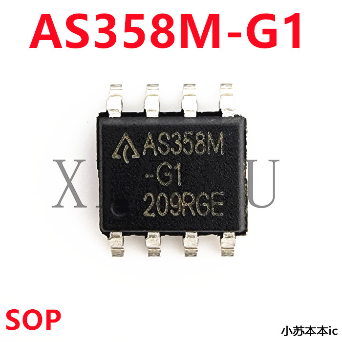 Original AS358M-G1 AS358M-E1 Patch SOP-8 การใช้พลังงานต่ําชิปเครื่องขยายเสียงการทํางานคู่