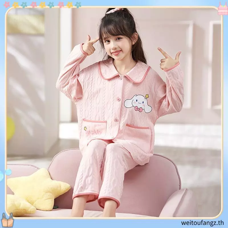 FAIRY_BABYชุดนอนเด็กผู้หญิง 10 ขวบ ชุดนอน sanrio ชุดนอนเด็กโต ชุดนอน hello kitty ชุดนอนผ้าคอตตอน 100% ชุดนอนpochacco ชุดนอนเด็กผ้าคอตตอนนิ่ม ชุดนอนมายเม ชุดนอนแม่ลูก ชุดนอนเด็กแขนยาว ชุดนอนหมีพูห์ ชุดนอน disney ชุดนอนเด็กเล็ก ชุดนอน Lotso ชุดนอน kuromi
