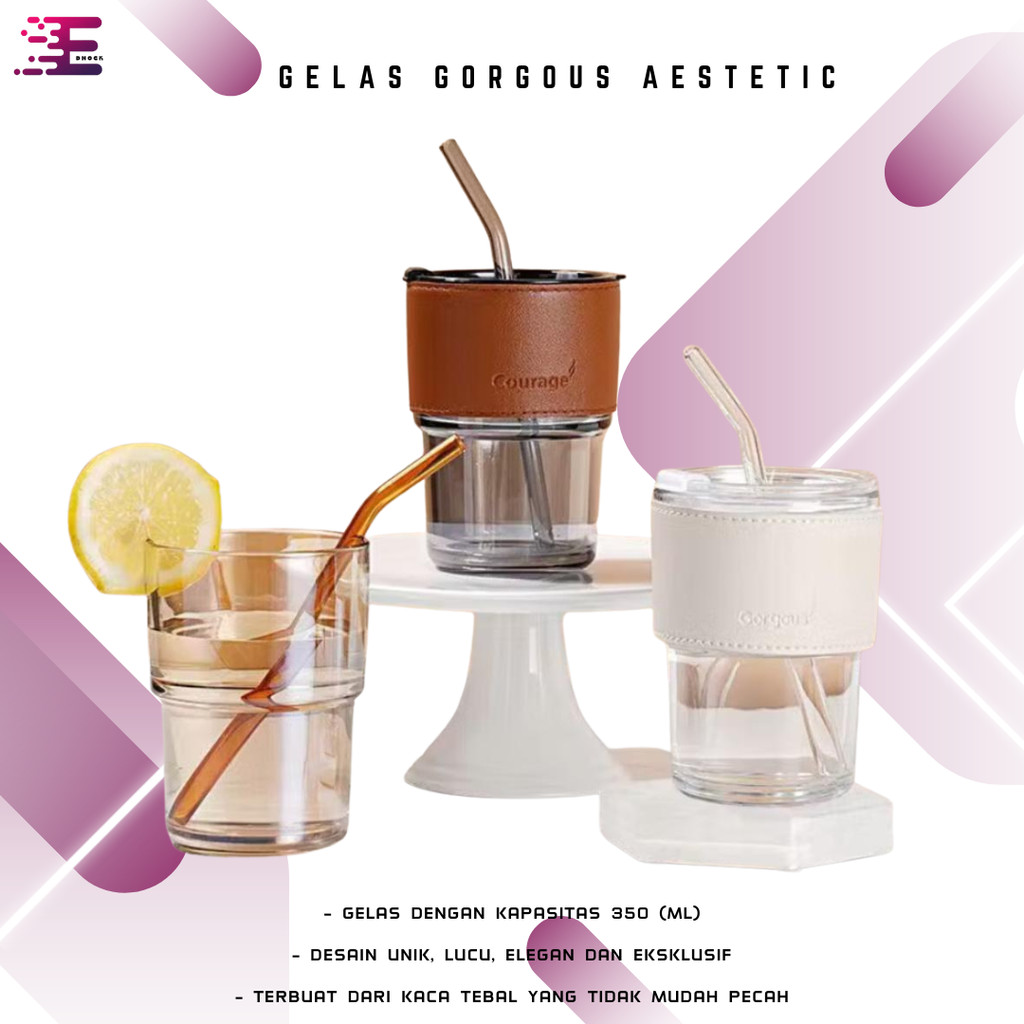 Gorgous Aesthetic Box Thumbler แก้วกาแฟ
