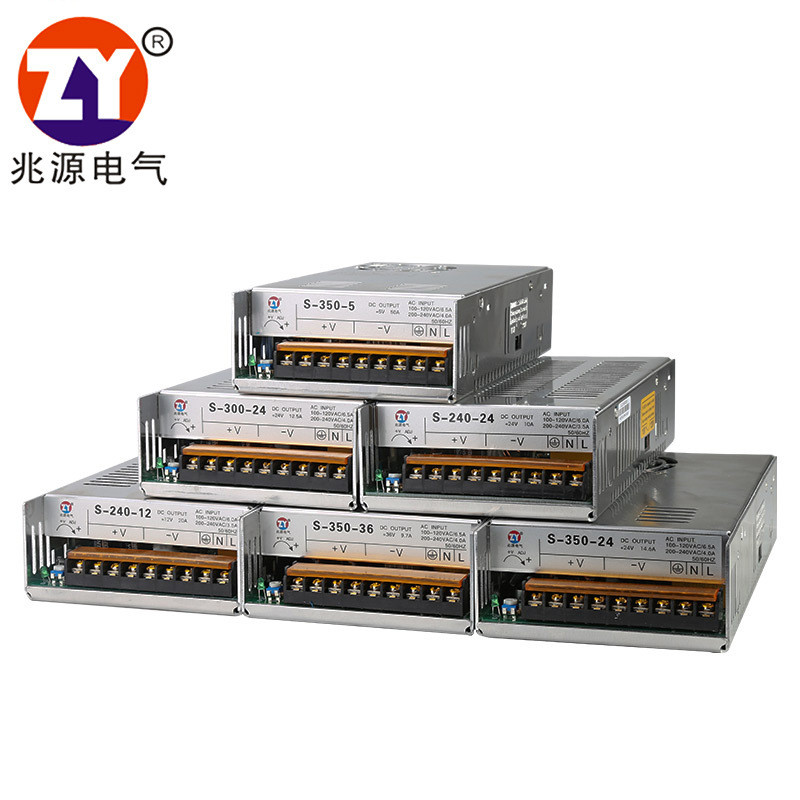 24V Switching Power Supply 360W Foot Power Switching Power Supply 24V15A Switching 220 เปิด DC 24V S
