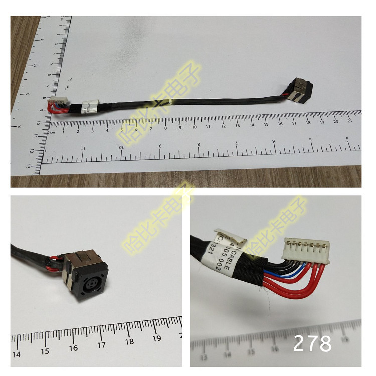 Dell dell VOSTRO 2420 50.4 IU05.011 อินเทอร์เฟซพลังงานแล็ปท็อป DC ซ็อกเก็ตหญิง 278