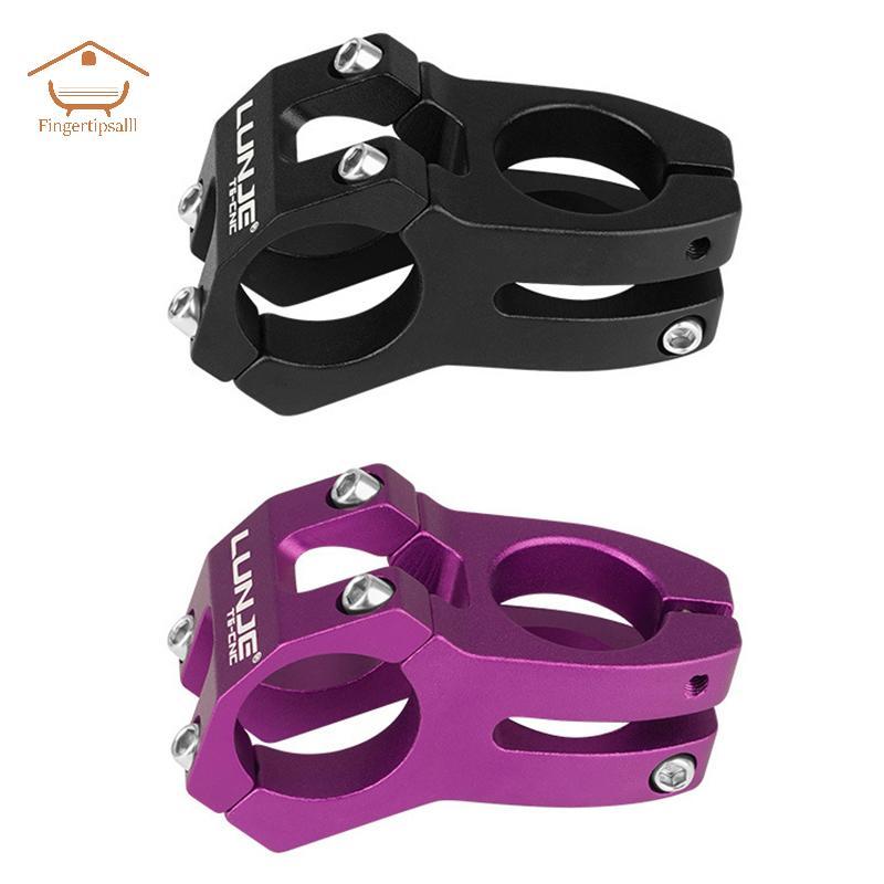 FIN จักรยาน Handlebar Stem Power สั้น 45 มม.สะพานจักรยานเสือภูเขา 25.4/31.8 มม.ท่ออลูมิเนียมขี่จักรยาน Stem Riser ตาราง TH