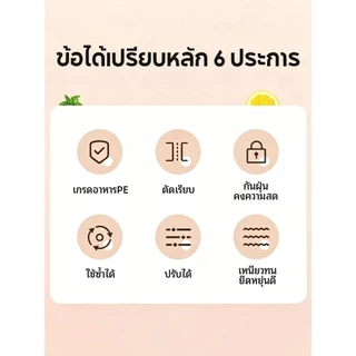 ฟิล์มถนอมอาหาร(30ซม.*30เมตร) มีที่ตัดในตัว ตัดง่าย ปลอดภัย วัสดุPE เกรดอาหาร เข้าไมโครเวฟได้ ฟิล์มยืดอเนกประสงค์