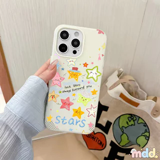 น่ารัก ดาว เคส For VIVO V60 V50 V30 Lite V60E V50E V30Pro V29E V25 V20 Y31 T4 Pro V23 Y72 Y52 Y29 2in1กันล้ม ปกป้อง