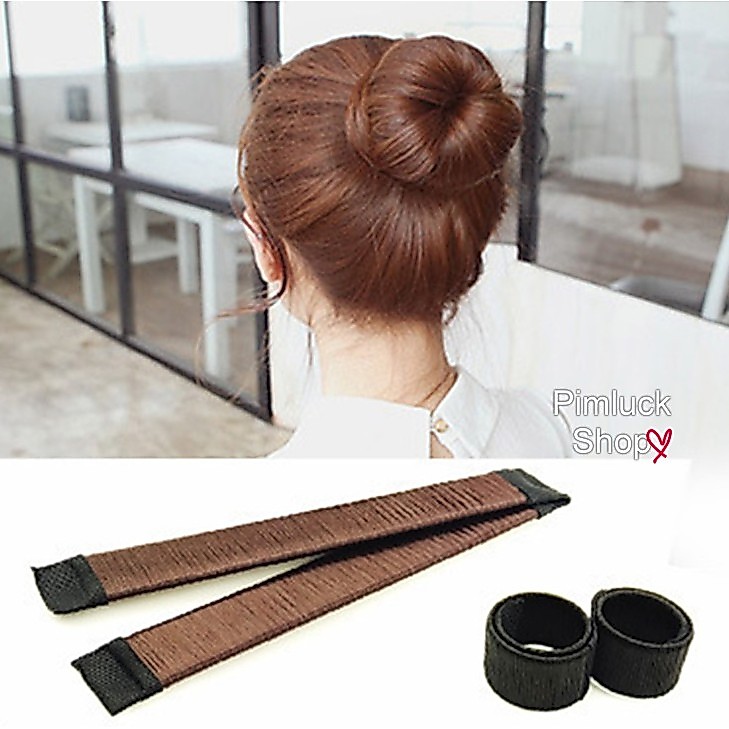 พร้อมส่ง แกนที่รัดทำผมโดนัท ม้วนผมดังโงะ สวยเก๋ อุปกรณ์ทำผม(Pimluck)