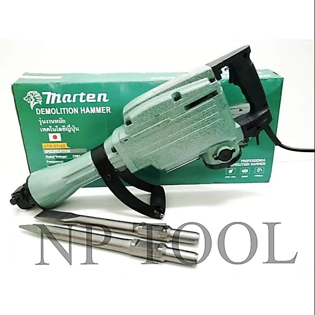 NP-970 สกัดปูน MARTEN 15กก รุ่น 65A