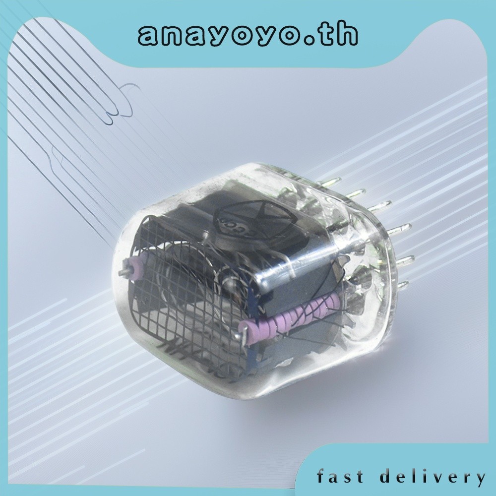 [anayoyo.th] 1 ชิ้น IN-12 IN12 หลอด Nixie พร้อมหลอดเรืองแสงจุด Decimal หลอดสัญลักษณ์ Nixie นาฬิกาเรื