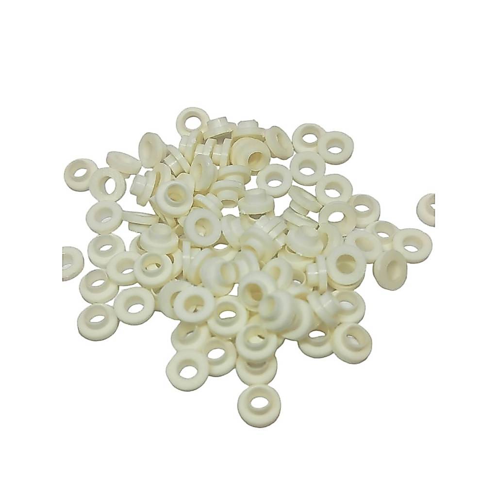 100pcs บุช  ตาไก่ บุชรองทรานซิสเตอร์ บุชพลาสติก อุปกรณ์ระบายความร้อนทรานซิสเตอร์
