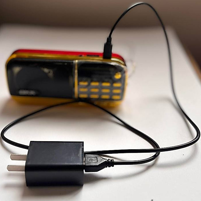สายชาร์ตและหัวปลั๊กUSB.ใช้กัยวิทยุเพลงและวิทยุธรรมะสินค้ามาตรฐานรับประกันคุณภาพ