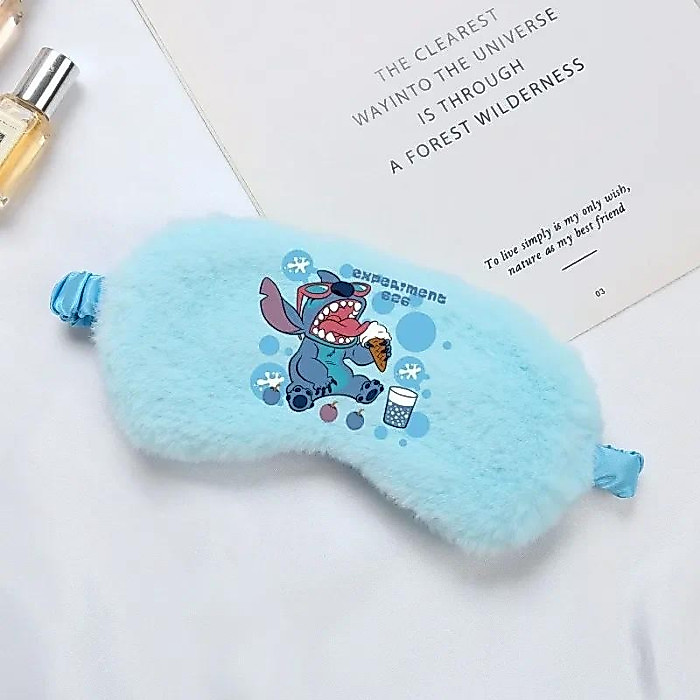 Stitch Sleep Eye Mask Travel ผ่อนคลายเด็กผู้ใหญ่ตุ๊กตาน่ารักสบาย Eye Mask ของขวัญวันเกิด
