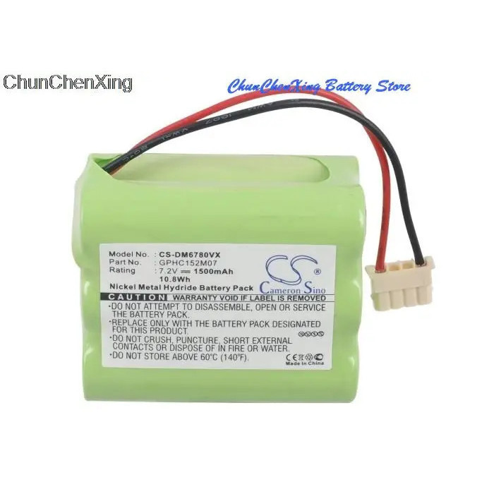 Cameron Sino 1500mAh แบตเตอรี่ GPHC152M07 สําหรับ Dirt Devil EVO M678, สําหรับ Mint 4200, 4205, อัตโ