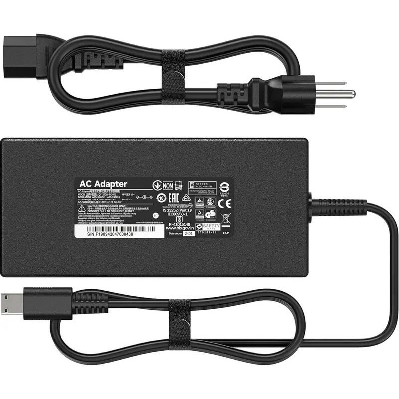 240W 20V12A USB Tip แล็ปท็อปอะแดปเตอร์ชาร์จไฟสําหรับ MSI GE76 GE66 GP76 GP66 GS77 MS-17K3 A20-240P2A