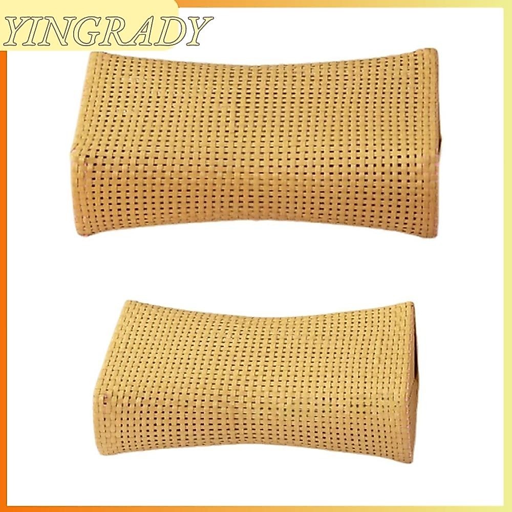 YINGRADY หมอนทอ, หวายเทียมแบบพกพา PE หวาย, ของขวัญ Hollow Multi-function Summer Cool Bolster