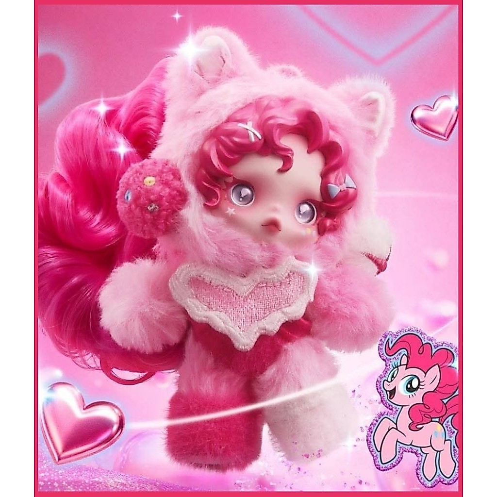 (พร้อมส่งในไทย)พวงกุญแจ Skull panda - My Little Pony งานแท้100% กดเลือกตัวได้งานเช็คการ์ด
