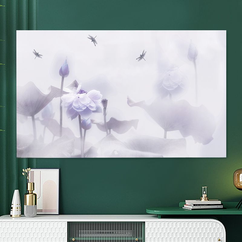 New model TV cover, printed fabric TV dustproof and moisture-proof cover, hanging or tabletop TV cov