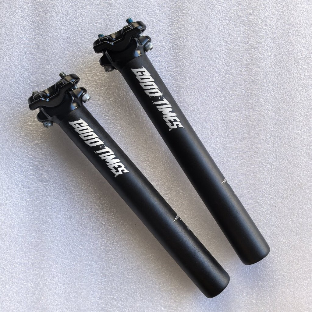 Good Times GOODTIMES Double Nail Seatpost Double Track เบาะรองนั่งใช้ 31.6/30.9 Railbike FR จักรยานเ