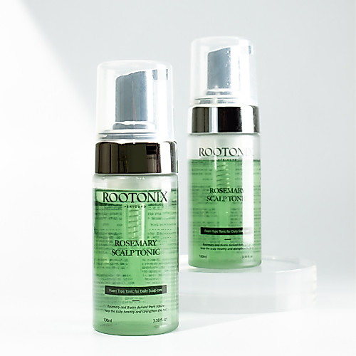 Roobliss Rosemary Scalp Tonic 100ml โฟมประเภท Hair & Scalp Care Tonic Biotin Caffeine Rosemary Scalp